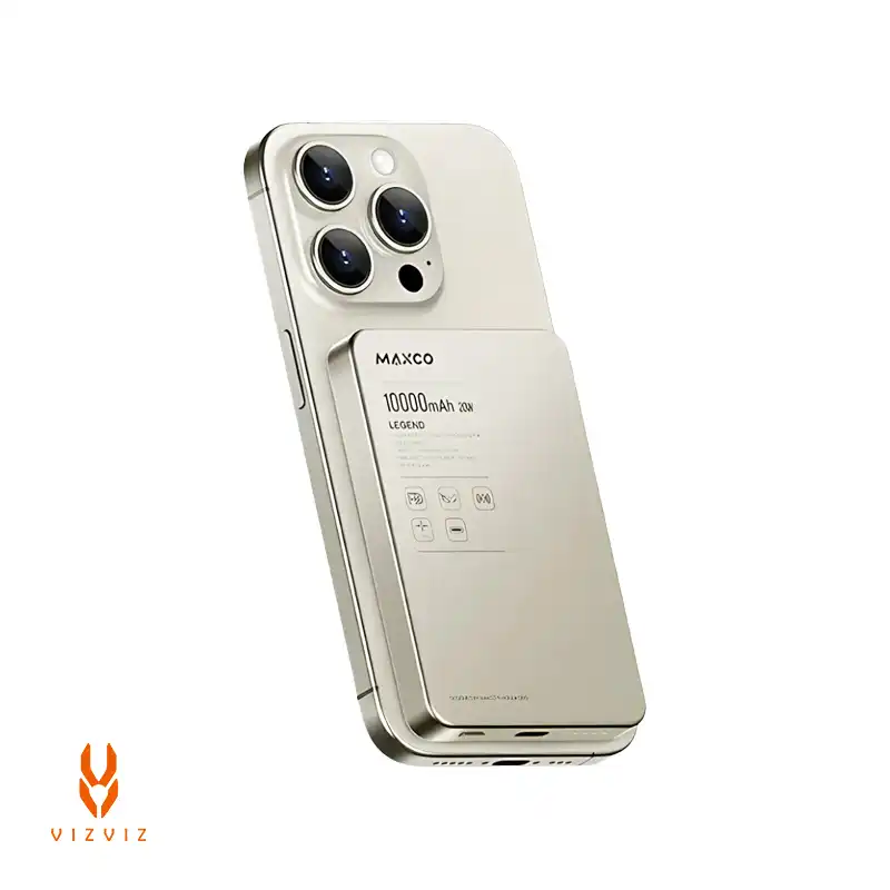 پاوربانک مگنتیک 10000mah مکسکو مدل Maxco MP29