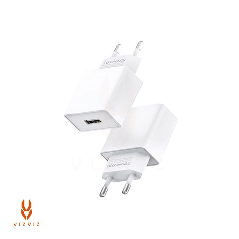 شارژر دیواری 2 آمپر و کابل شارژ لایتنینگ رسی مدل RC58EL