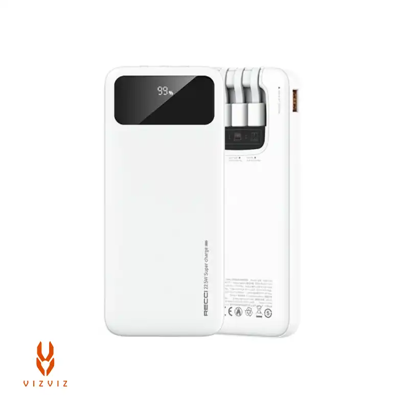 پاوربانک 10000mah رسی مدل Recci RPB-N45
