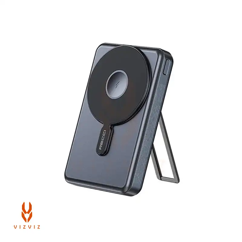 پاوربانک شارژ سریع مگنتی 10000mAh رسی مدل Recci RPB-W23