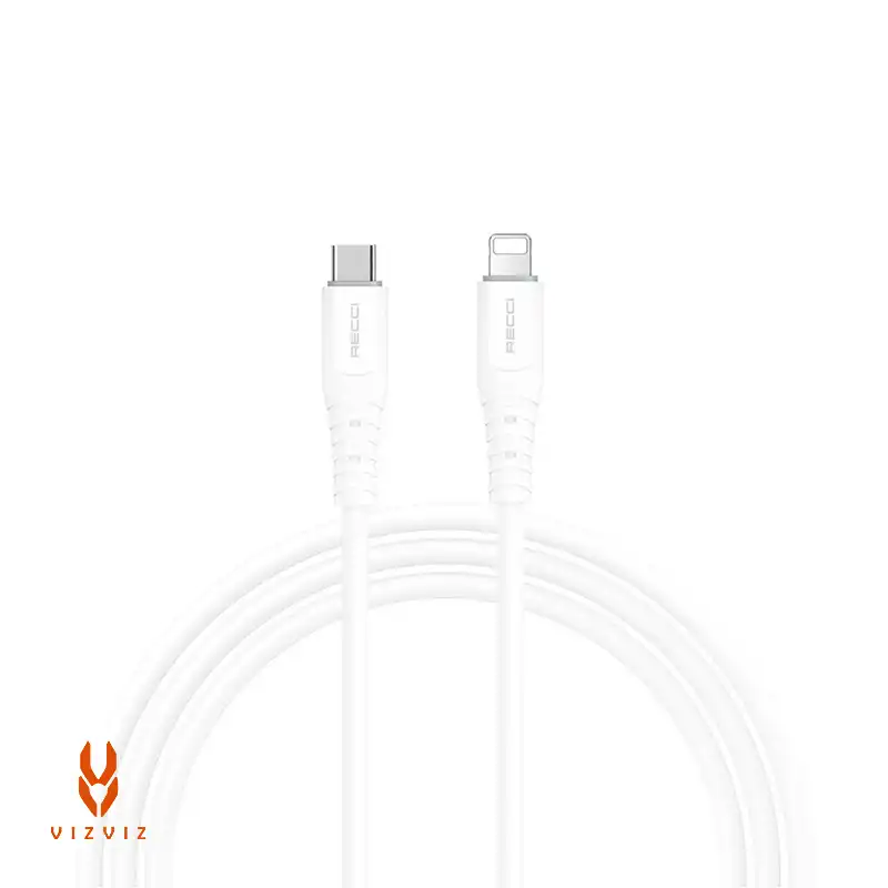 کابل شارژ هوشمند Type-C به Lightning رسی مدل RTC-P09CL